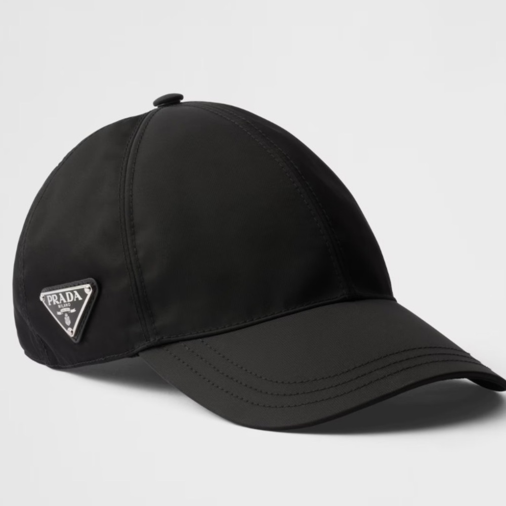 Prada Black Re Nylon Cap